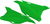 ACERBIS - 2374080403 - Side Panels - Green