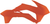 ACERBIS - 2314250237 - Radiator Shrouds - Orange