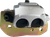QUAD LOGIC - 500-1290-PU - Brake Caliper - Front Left - Can-Am