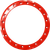 RACELINE WHEELS - RBL-15R-A91-RING-20 - Beadlock Ring - Replacement/Wheel - Ryno - 15” - Red