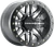 RACELINE WHEELS - A91G-57056-52 - Wheel - Ryno - Beadlock - Front/Rear - Gun Metal Gray/with Black Ring - 15x7 - 4/156 - 5+2