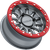 RACELINE WHEELS - A14GR-57056+10 - Wheel - Alpha - Front/Rear - Gun Metal/with Red Ring - 15x7 - 4/156 - +10 mm
