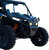 RAVEK - 64-317BKLA - Front Bumper/Skid Plate with Amber Lights - Black - RZR XP 1000
