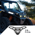 RAVEK - 64-317BKLA - Front Bumper/Skid Plate with Amber Lights - Black - RZR XP 1000