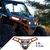 RAVEK - 64-317ORLA - Front Bumper/Skid Plate with Amber Lights - Orange - RZR XP 1000