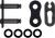 RK - 520MAXO-CL-B - 520 Max-O - Connecting Link - Clip - Black