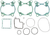 ATHENA - P400270600013 - Top End Gasket Kit - Husqvarna/KTM