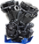 S&S CYCLE - 310-1289 - MK136 Black Edition Engine - 550G Gear Drive - Oil Cooled - Race Only - M8 Touring