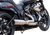 S&S CYCLE - 550-1103 - 2-into-1 Qualifier Exhaust System - 50-State - Silver - Softail