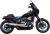 S&S CYCLE - 550-1105 - 2-into-1 Qualifier Exhaust System - Race Only - Brushed Stainless