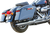S&S CYCLE - 550-0758 - 2-into-1 Sidewinder Exhaust System - 50-State - Chrome - M8 Touring