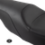 SADDLEMEN - 808-07B-047 - Seat - Profiler - Black - Smooth - FL '08-'24