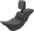 SADDLEMEN - 808-07B-194BR - Tour Step-Up Seat - Rider Backrest - Plain - FL '08-'24