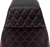 SADDLEMEN - 808-07B-17204 - Step-Up Seat - Front Lattice Stitch - Red Stitch - FLH/FLT '08-'23