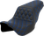 SADDLEMEN - 808-07B-17501 - Step-Up Seat - Lattice Stitch - Blue Stitch - FLH/FLT '08-'23