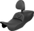 SADDLEMEN - 815-07-187BR - Roadsofa Seat - with Backrest - Plain - FLRT/FLTRT '15-'25