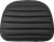 SADDLEMEN - 061146 - Touring Sissy Bar Pad - Black - Tuck-n-Roll - Indian '14-'22