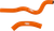 SAMCO SPORT - HAR-5-OR - Radiator Hose Kit - Orange - Harley-Davidson