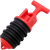 ATLANTIS - A2385 - Drain Plug - Bilge - Floating - Black/Red - '84-'94 Sea Doo/Polaris