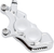 ARLEN NESS - 02-222 - 4-Piston Caliper - Front Right - 11.8" - Chrome