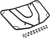 SHOW CHROME - 41-355BK - Tour Trunk Luggage Rack - Satin Black
