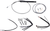 BURLY BRAND - B30-1249 - Control Kit - 14" Gorilla Handlebars - Stainless