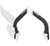 ACERBIS - 2783151035 - X-Grip Frame Guards - White/Black - KTM