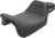 SLYFOX - 4710B-SlyFox - Highnoon Seat - Vinyl - Classic Stitch - Silver Logo - FLH/FLT '08-'24