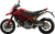 STOMPGRIP - 55-10-0166B - Tank Grips - Volcano - Black - Ducati - Hypermotard '19-'25