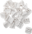 STUD BOY - 2513-P3-WHT - Single Backer Plates - White - 96 Pack