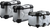 SW-MOTECH - ADV.07.664.75100/S - Adventure Luggage System - SIlver - BMW R 1250GS Adventure '18
