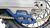 T.M. DESIGNWORKS - RCG-KT5-BL2 - Factory Edition Chain Guide With Replacement Wear Pad - Blue - Gas Gas/Husqvarna/KTM