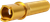 THRASHIN SUPPLY CO. - TSC-2806-5 - Throttle Tube - Knurled - 1” - Gen 2 TBW - Gold