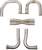 TRINITY RACING - TR-4190D-BK - Full Dual Exhaust System - Black - RZR XP 1000