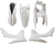 ACERBIS - 2250390002 - Standard Body Kit - White - KTM - EX/XC '12-'13