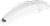 UFO - SU02905041 - MX Rear Fender - White - Suzuki - RM '89-'92