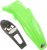 UFO - KA03791-026 - Enduro Rear Fender - with Light - Green
