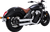 VANCE & HINES - 18323 - 3” Twin Slash Slip-On Mufflers - Chrome