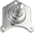 CUSTOM CYCLE ENGINEERING - SHS9905-1 - End Cover - Solenoid /Starter Button - Harley Davidson