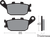 VESRAH - VD-163 - Semi-Metallic Brake Pads
