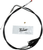 BARNETT - 101304100206 - Black Vinyl Idle Cable - Cruise - +6" Size - 31" Length