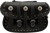 WILLIE & MAX LUGGAGE - 58320-00 - Warrior Saddlebag - Black - Studded - Black