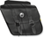 WILLIE & MAX LUGGAGE - 58707-00 - Slant Compact Saddlebag - Black