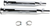 COBRA - 6054 - 3" RPT Mufflers for '00-'06 Softail - Chrome