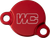 WORKS CONNECTION - 21-771 - Rear Brake Cap - Red - KTM/Husqvarna/Gas Gas