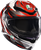 AGV - K6 S Helmet - Reeval - White/Red/Gray