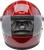 BILTWELL - Gringo S Helmet - Flames - Gloss Garnet Red