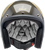 BILTWELL - Bonanza Helmet - Scallop - Metallic Charcoal/Champagne