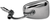 EMGO - 20-34000 - Mirror - Side View/Bar End - Rectangle - Curved - Chrome