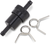 EMGO - 14-34432 - Anodized Aluminum Fuel Filter - Black - 5/16"